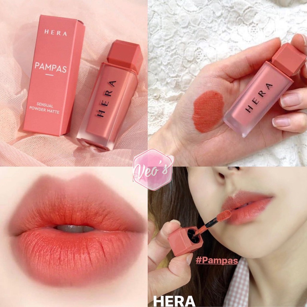 HERA SENSUAL POWDER MATTE 435 PAMPAS - リップグロス