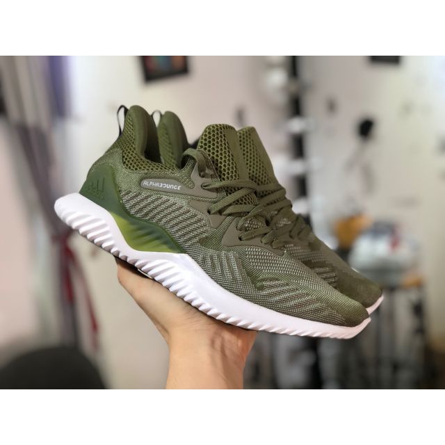 Adidas alphabounce xanh sales