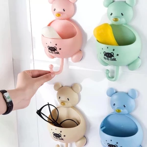 Giá đựng đồ treo tường kết hợp móc treo