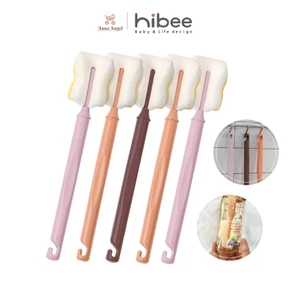 Cọ Rửa Bình Sữa HIBEE Mongri Thân Dài, Xuất xứ Hàn Quốc
