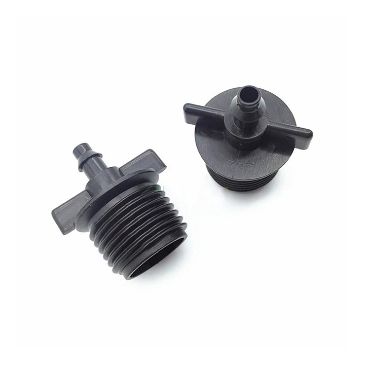 50 cái - Đầu nối giảm ren 21mm ra ống tưới 6mm, đầu chuyển ống tưới