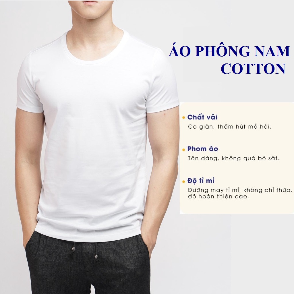 Ảnh Áo Lót Nam Dệt Kim Đông Xuân Vicci Màu Trắng, Vải Cotton Mềm Mịn, Co Giãn, Thấm Hút Mồ Hôi, Siêu Thoáng Mát 4