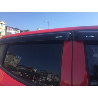 Vè Che Mưa Xe MITSUBISHI TRITON 2016- 2022, 2023, 2024 2025 NHỰA ĐEN Thái Dày