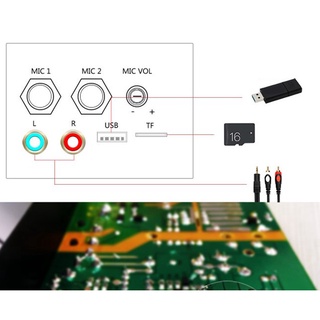 Bo mạch loa karaoke Bluetooth 4.2 35-400W, cho dàn karaoke gia đình DIY card âm thanh