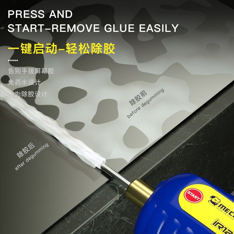 MECHANIC IR12 OCA Gel Tẩy Cho Samsung IPhone Màn Hình LCD Phân Cực Gel Tẩy Keo Điện Quay Cần Dụng Cụ Sửa Chữa