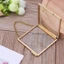 MOON DIY Khung ảnh kim loại Kính mờ Khung ảnh Giá đỡ thư mục