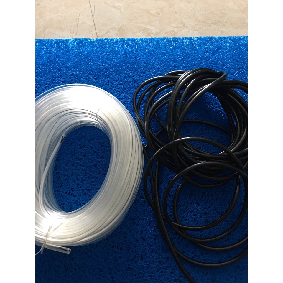 1m Dây sủi oxy đường kính 4mm dùng cho máy sủi oxy bể cá cảnh