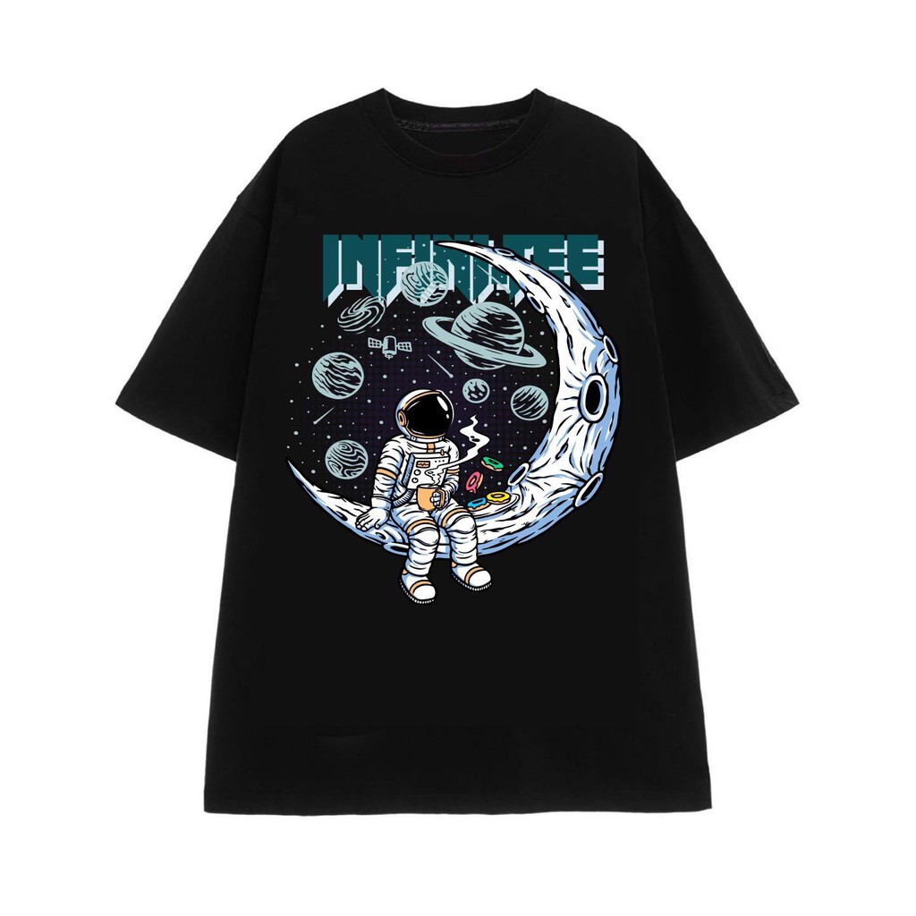 Áo thun INFINITEE Fni0802, Thun 100% Cotton - form rộng Unisex.HT