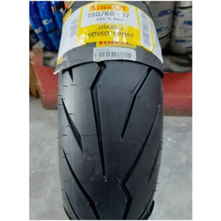 Vỏ lốp xe Pirelli Diablo Rosso 3 size 100/80-17 110/70-17 và 150/60-17 (hàng chính hãng)