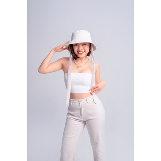 Mũ Nón Bucket Vành Vừa Dây Tháo Rời _ Alpenliebe Candy Hat