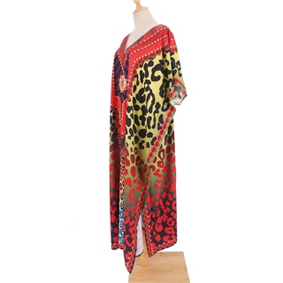 DN0522 Đầm Đi Biển Quá Khổ Kaftan Pareo Sarongs Gợi Cảm Che Bikini Đồ Bơi Áo Bơi Bộ Đồ Tắm Che Phủ