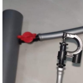 Van khởi thủy ống LDPE 16mm - khởi thủy có van kèm roăng cao su Dùng trong hệ thống tưới
