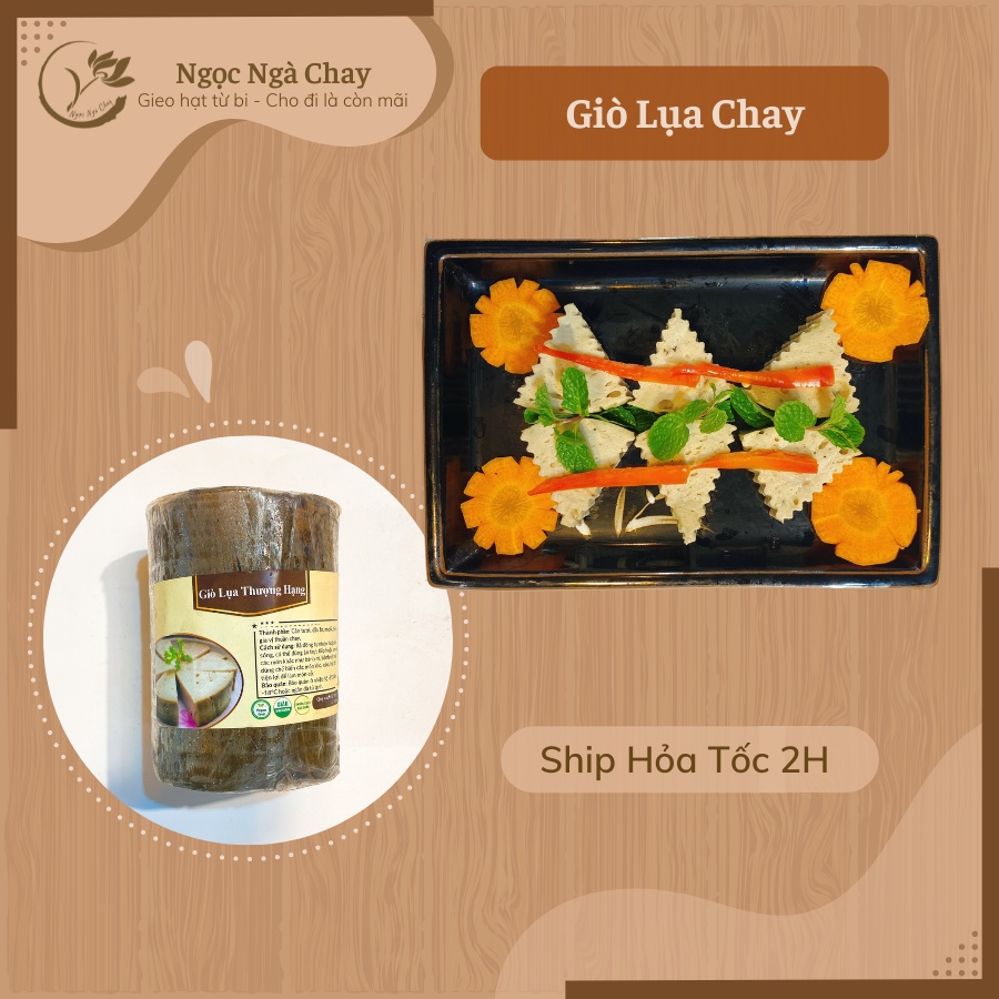 Chỉ Ship Hà Nội ) Giò Lụa Chay Thượng Hạng - 1Kg Giò Lụa Đặc Biệt, Không  Chất Bảo Quản, Thơm Ngon Nhiều Dinh Dưỡng | Shopee Việt Nam