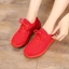 Giày đen đỏ thắt dây TRƠN - Kèm clip và ảnh thật