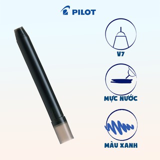 Ruột bút Pilot mực nước Hi-Techpoint V5/V7 Cartridge System mực xanh