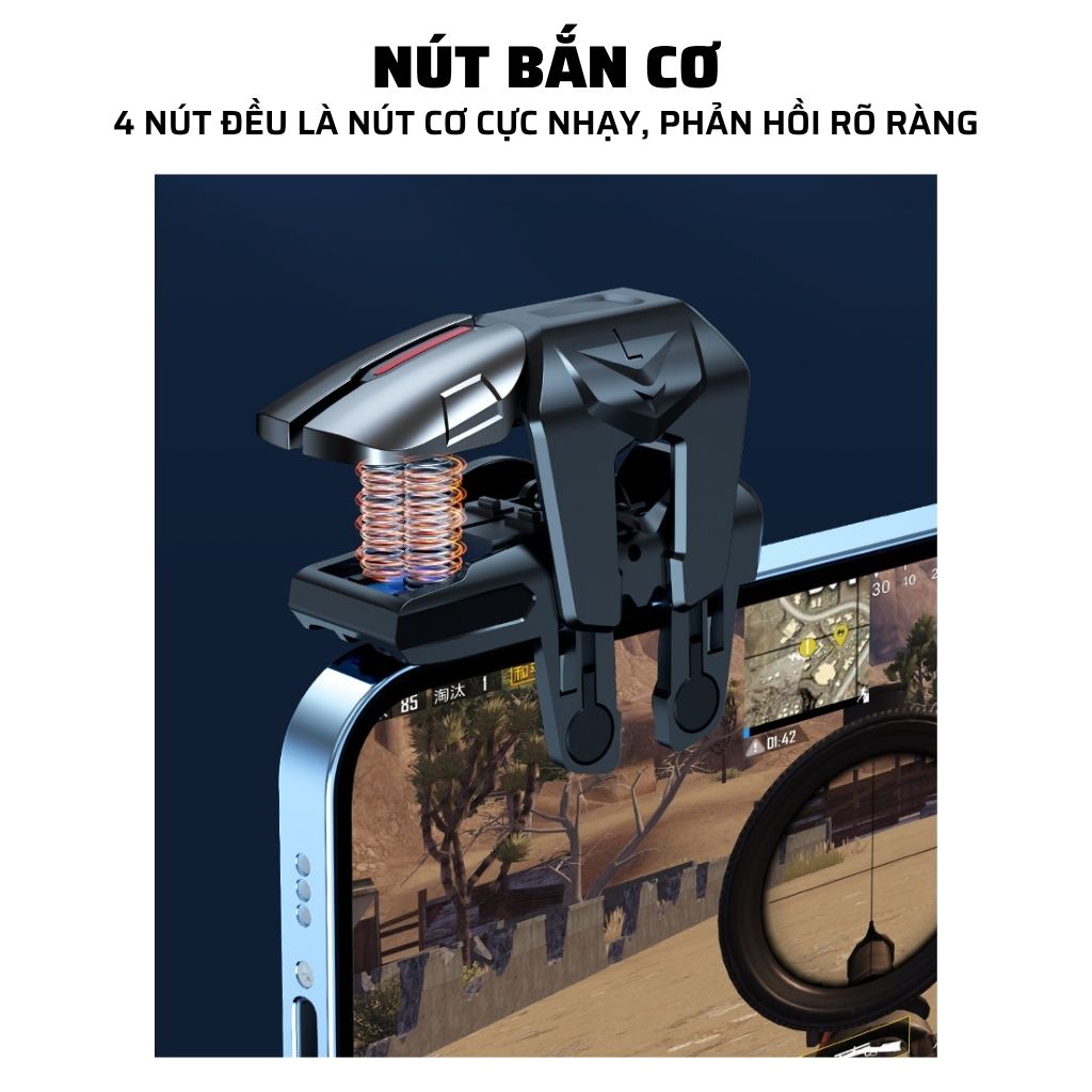 G21 | Nút bắn chơi game bằng 6 ngón chơi PUBG Mobile, Freefire, Call of Duty | BigBuy360 - bigbuy360.vn