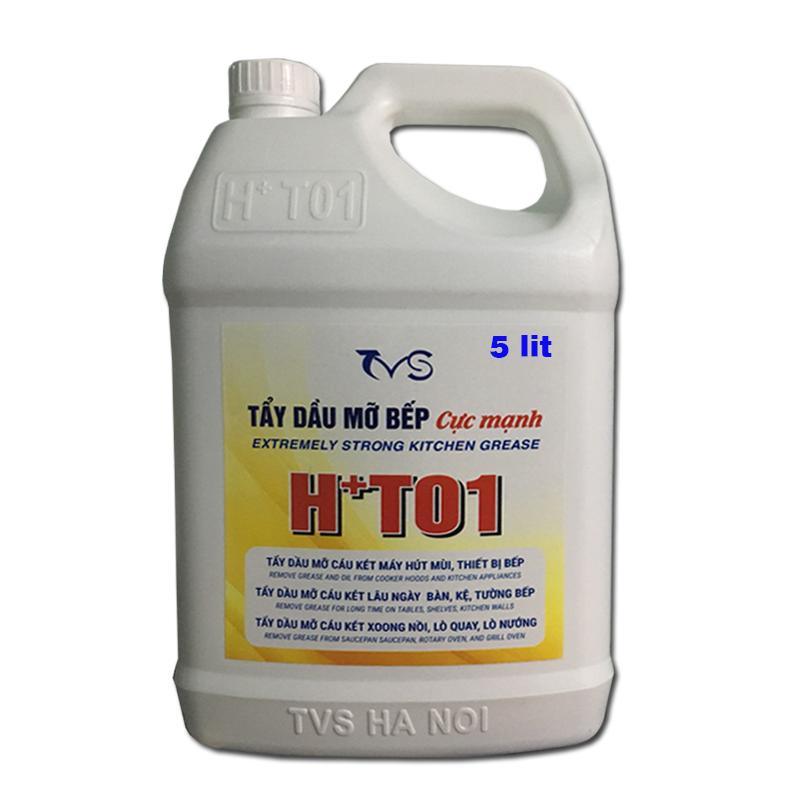 Ảnh Tẩy Dầu Mỡ Bếp TVS Dùng Cho Tẩy Bếp Công Nghiệp, Lò Nướng, Hút Mùi, Cáu Két Lâu Ngày 5L 1