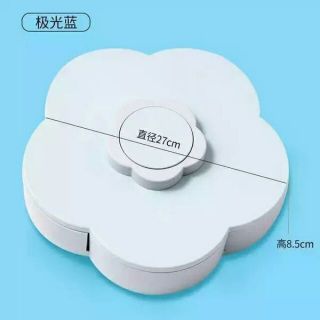 Khay mứt nở hoa 5 cánh đựng bánh kẹo ngày Tết