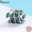 Hạt Xỏ Trang Sức Bamoer Bằng Bạc 925 Hình Chiếc Lá Cho Nữ