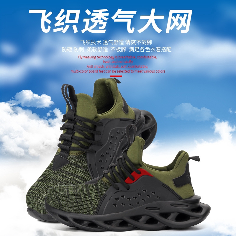 Giày Nam Giày Nữ size Lớn 36 ~ 48 Giày An Toàn Giày Công Sở Giày Công Sở Chống Đâm Đâm thủng Giày Mũi Thép Thợ Hàn