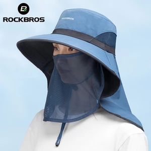 Mũ Chống Nắng Rockbros Thoáng Khí, Chống Tia UV, Phù Hợp Mùa Hè Đi Xe Đạp Ngoài Trời
