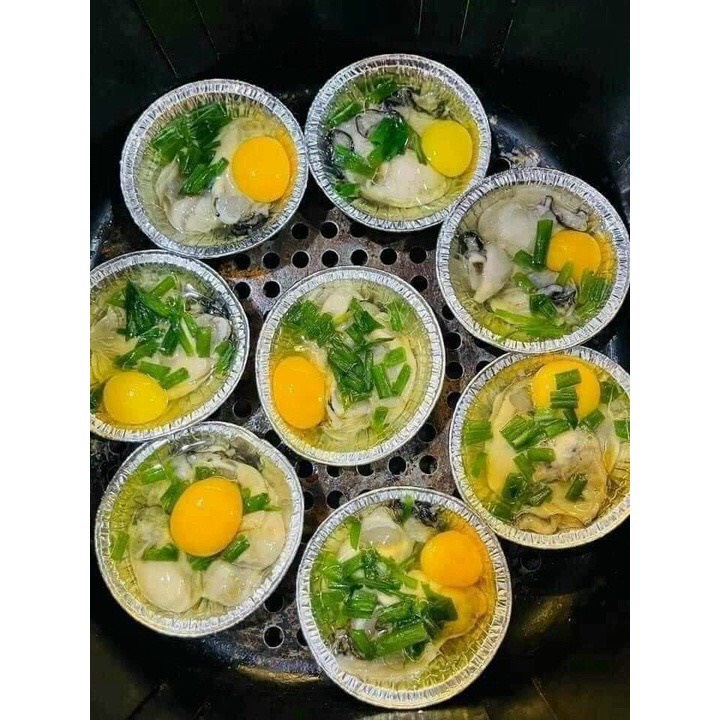 Chén Giấy Bạc Nướng Hàu/Bánh Tart Lốc 250 cái - BB92