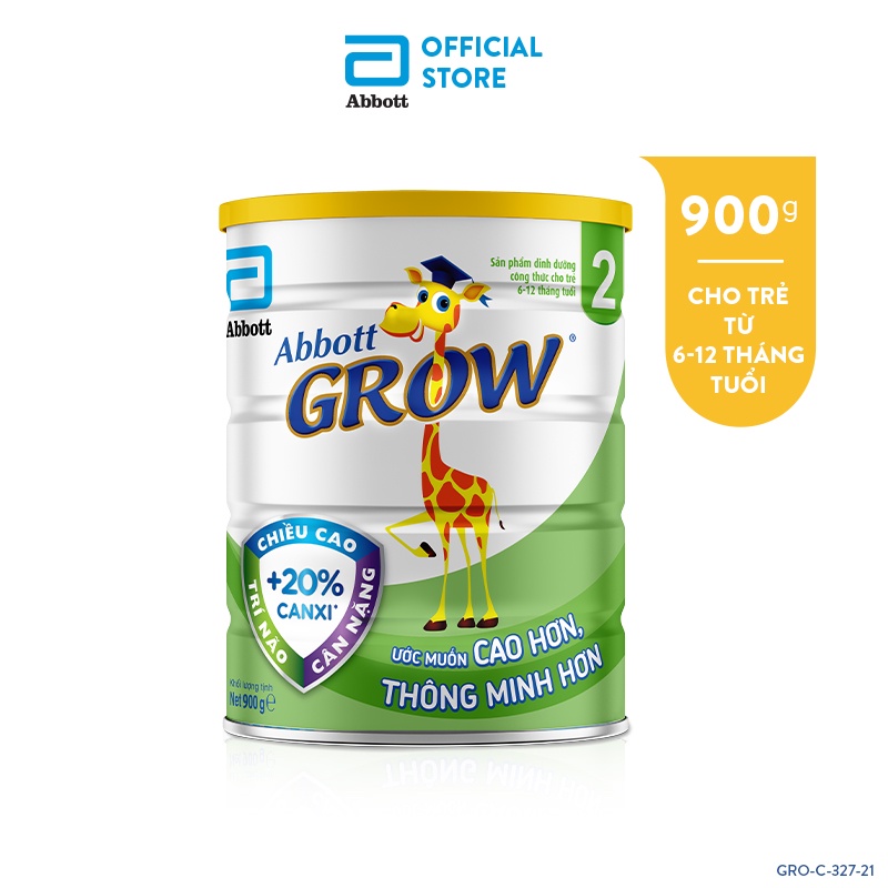 Sữa bột Abbott Grow 2  900g