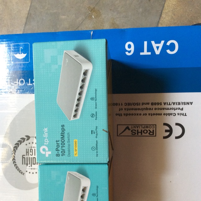 Bộ Switch Chia Mạng Ethernet (Hub/Bộ Chia Mạng) Tốc Độ 10/100Mbps (5 ...