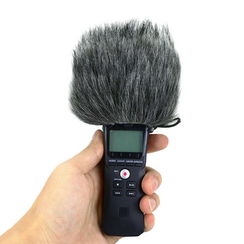 Fol Lông Kính Chắn Gió Muff Bao Bọt Lọc Micro Chống Gió Cho Zoom H1
