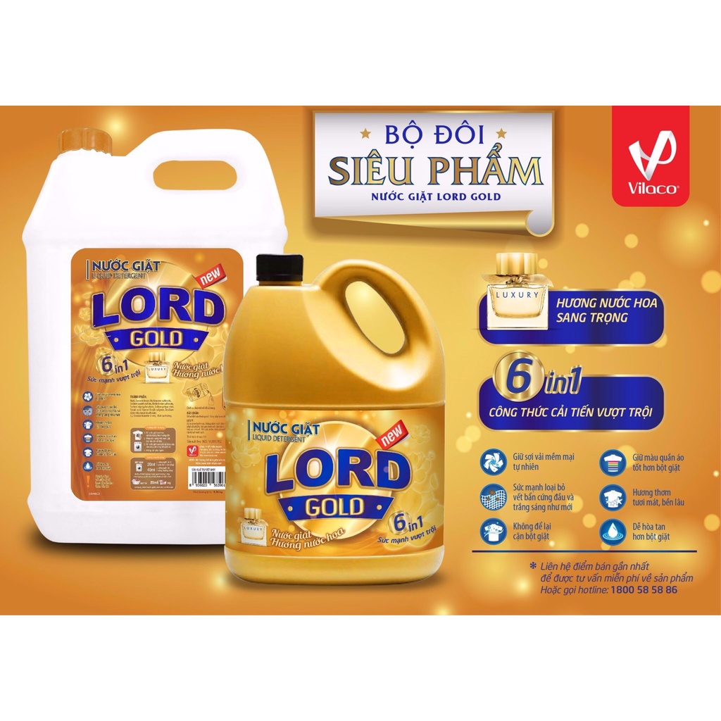 Ảnh Nước giặt Lord Gold hương nước hoa 100gr 2
