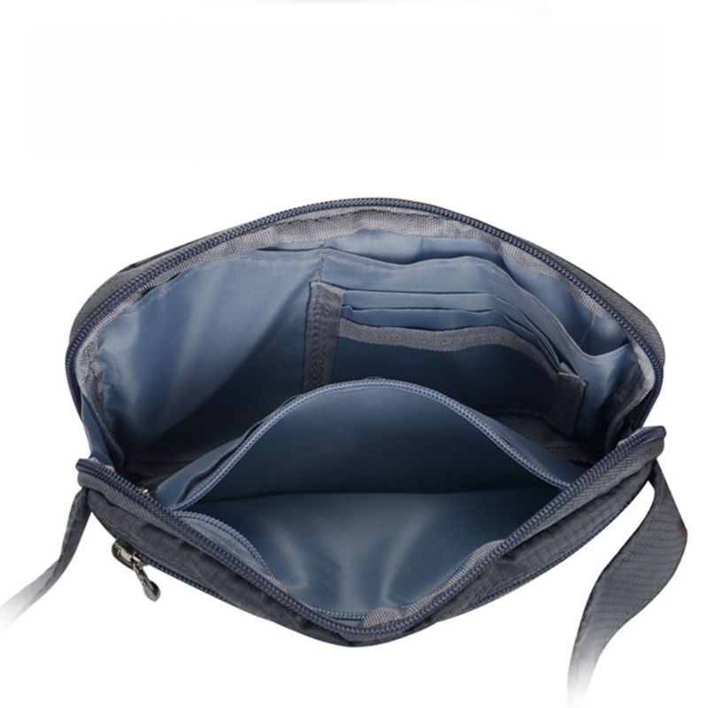 VIC Nam Dây Nylon Bum Eo Túi Điện Thoại Fanny Pack Đeo Vai Thể Thao Túi Zip