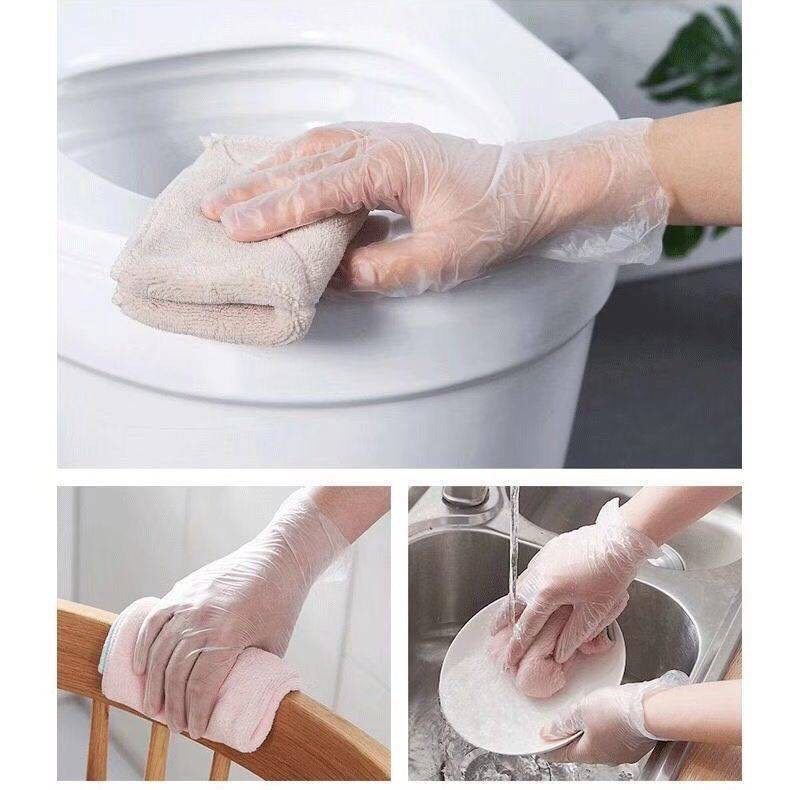 [Siêu Rẻ] Hộp Găng Tay Cao Su Dùng 1 Lần Làm Bếp Nấu Ăn Vệ Sinh Siêu Dai Siêu Bền - GANG TAY SIÊU DAI