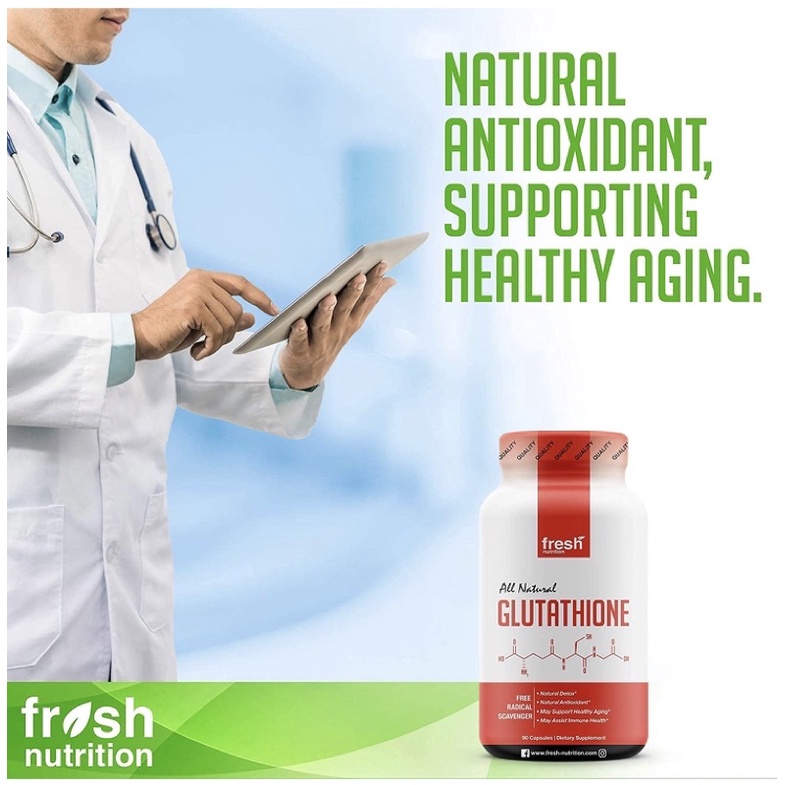 fresh nutrition glutathione Glutathione - an overview main image 1