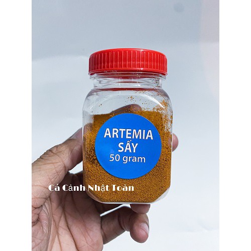 Hủ Bột 50gram - Atermia Sấy Khô Thức Ăn Cho Cá Cảnh Tiện Lợi