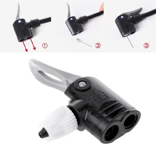 Vòi phun bơm xe đạp vui nhộn cho bộ chuyển đổi đầu nối van kép cho các bộ phận bơm đầu