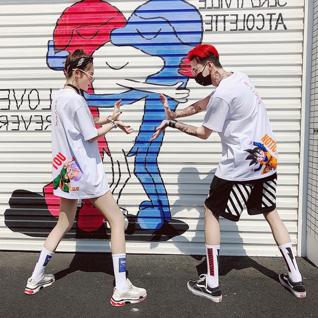 Áo thun Stee Cổ tròn KAMEHAMEHA GOKU Localbrand CVCVNI Unisex Menwear