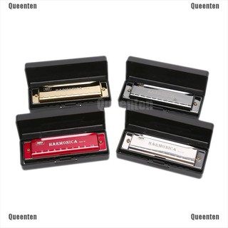 Queenten Kèn Harmonica 10 Lỗ Chuyên Dụng Cho Người Mới Bắt Đầu