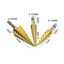 Mũi khoan bước tháp phủ Titan 4-20mm gồm 9 bước từ 4 đến 20mm