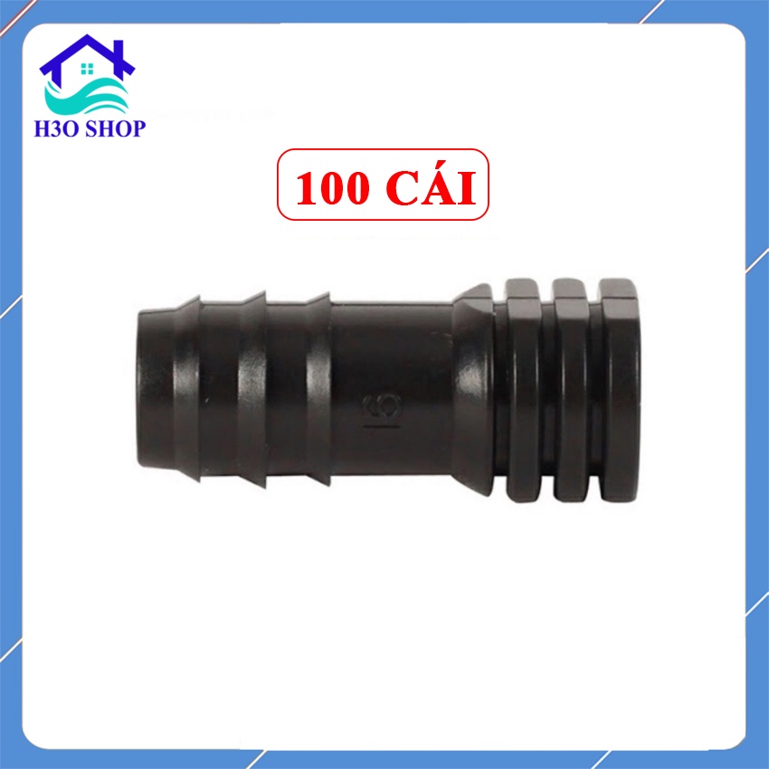 100 Bịt Ống LDPE / PE 16mm - 20mm - 25mm, Bít Đầu Cuối Ống Nước Hệ Thống Tưới Nhỏ Giọt, Tưới Phun Sương, Tưới Phun Mưa