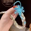 YT4 Frozen Elsa Công Chúa Tóc Giả Dây Tóc Tóc Dây Buộc Tóc Kẹp Tóc Cho Trẻ Em Bé Gái Kỳ Lân Nơ Nút Kẹp Tóc Băng Đô H