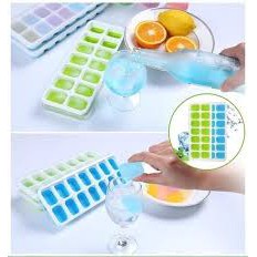 Khuôn đá silicon có nắp đậy