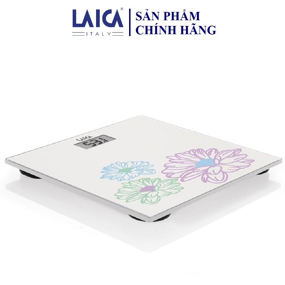 Ảnh Cân điện tử Laica PS1052 Họa tiết hoa 3