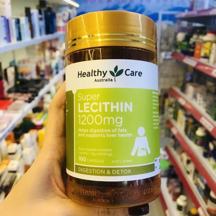 Mầm đậu nành Healthy Care Super Lecithin đẹp da, đào thải độc tố