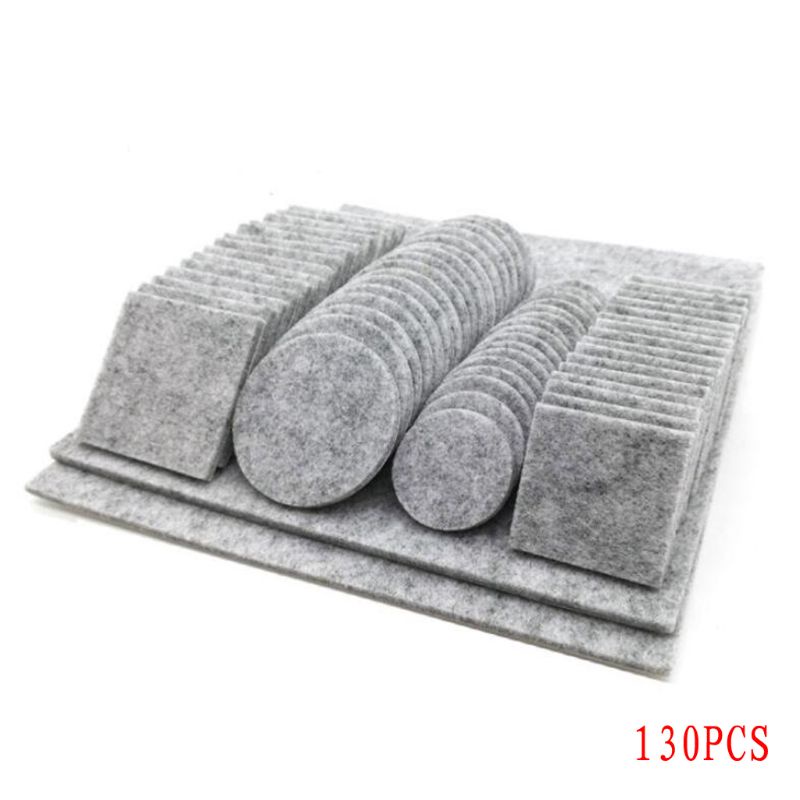 Fol Felt Pads 80 130 Chiếc Bề Mặt Cứng Và Không Đều Ngăn Ngừa Trầy Xước Cho Tủ Sách Bàn Để Bảo Vệ