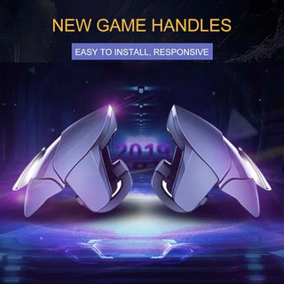 Nút bấm chơi game Blue Shark chất liệu nhựa ABS và kim loại giá rẻ siêu nhạy chơi game Pubg Mobile Free Fire