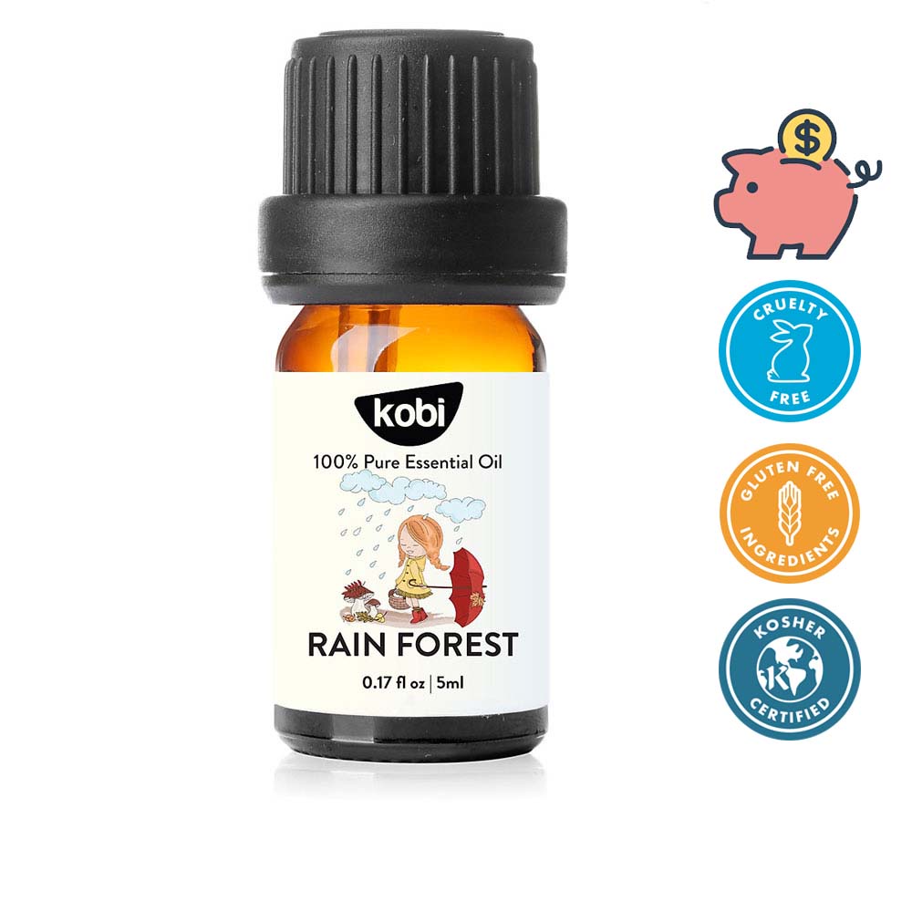 Tinh dầu Kobi Rain Forest essential oil blend giúp thư giãn, sảng khoái -5ml