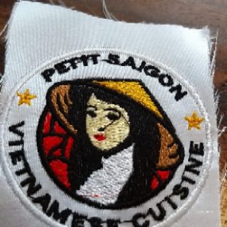 Thêu logo vi tính - Thêu phù hiệu học sinh theo yêu cầu