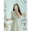 ĐẦM XÒE VOAN HOA SANG TRỌNG - THỜI TRANG TÔN DÁNG , SANG CHẢNH QUÝ PHÁI CHO CÁC NÀNG HIYU FASHION