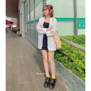 [Có sẵn] ALLEY OXFORDS -  GIÀY DA NỮ THẮT DÂY cao cấp by Kawaii Viet Nam (Ảnh thật tớ tự chụp)