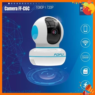 [Siêu rẻ]Camera Không dây 360 độ Fofu C6C|Camera wifi gia re|camera thông minh|camera giám sát wifi